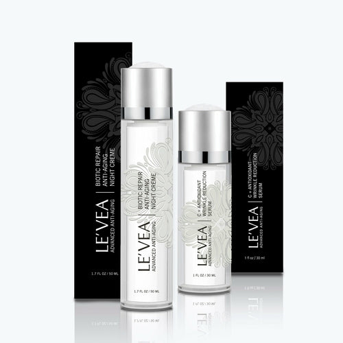 Age Perfect: Creme Reparador Noturno + Sérum Vitamina C+